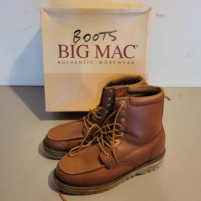 Big Mac Leather Boots 11D (BD-DW)