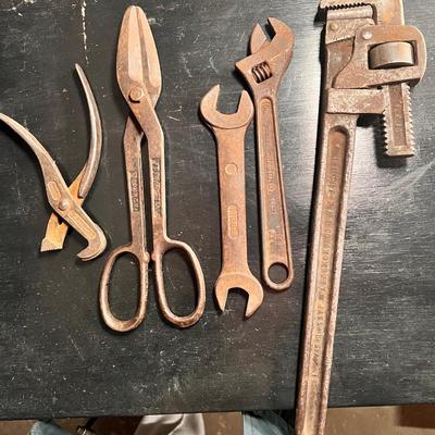 Vintage wrenches plus