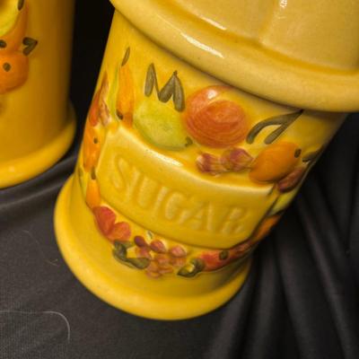 60s MCM Country Canister Set