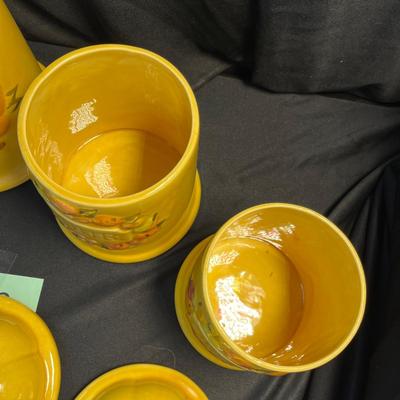 60s MCM Country Canister Set