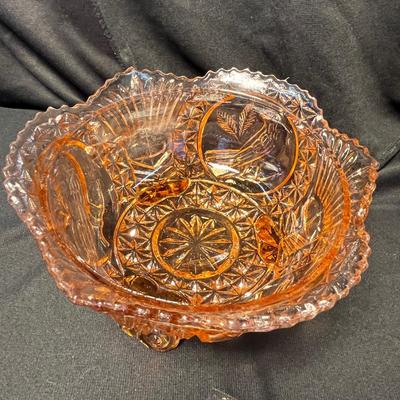 Pink Polish Glass Birds Box