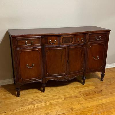 Solid Mahogany Sideboard/Buffet ~ Excellent