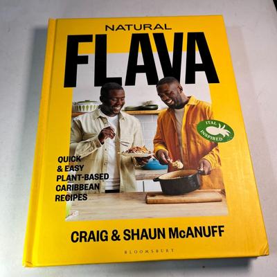 "NATURAL FLAVA- QUICK & EASY PLANT-BASED CARIBBEAN RECIPES" COOK BOOK