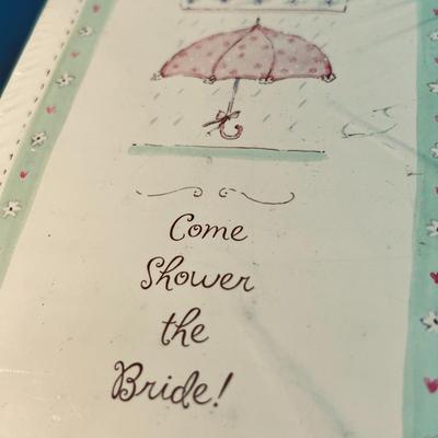 SWEET BRIDAL SHOWER INVITATIONS NEW IN PACKAGE 20 COUNT