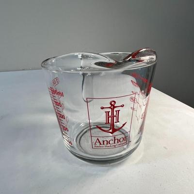 ANCHOR HOCKING 2 CUP GLASS MEASURING CUP PITCHER