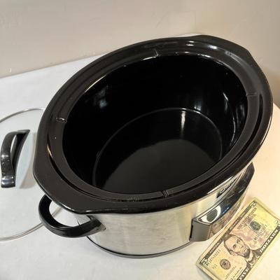 6-QUART PROGRAMMABLE CROCK POT SLOW COOKER