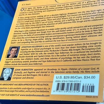 "COMPULSION" BOOK ON CD by JONATHAN KELLERMAN