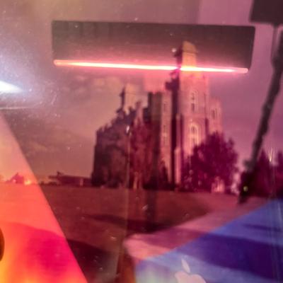 L.D.S. TEMPLES LARGER FORMAT COLOR NEGATIVES GROUP OF 19 CIRCA 1950'S