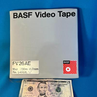 SONY REEL-TO-REEL VIDEO TAPE IN PADDED BOX