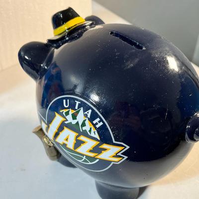 UTAH JAZZ "PIG LEAGUERS" PIGGY BANK NEW IN BOX