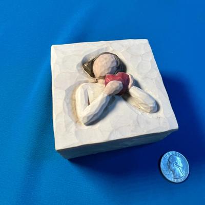 WILLOW TREE "FROM THE HEART" TRINKET BOX