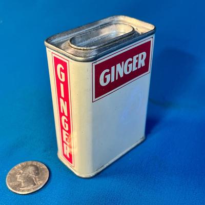 VINTAGE SOLITAIRE PURE GINGER SPICE TIN