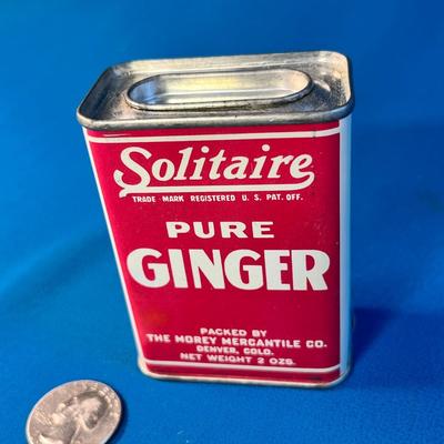 VINTAGE SOLITAIRE PURE GINGER SPICE TIN