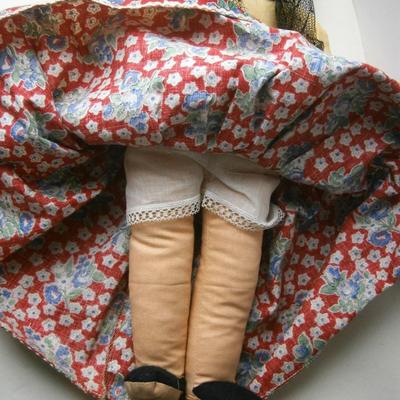 Vintage Spanish Senorita Cloth Doll