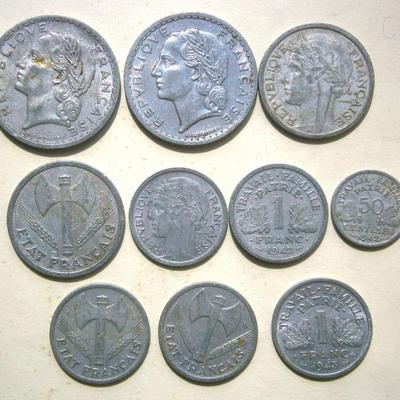Lot of 48 Old Foreign Coins