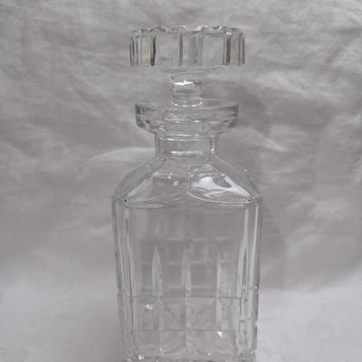 Cut Glass  9" Decanter