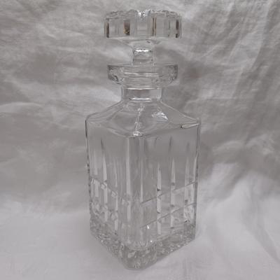 Cut Glass  9" Decanter