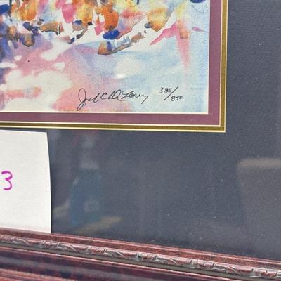 Jack Deloney Signed and Numbered Print "Boiled Peanuts" 385/850