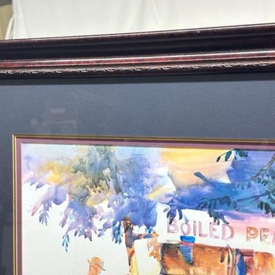 Jack Deloney Signed and Numbered Print "Boiled Peanuts" 385/850