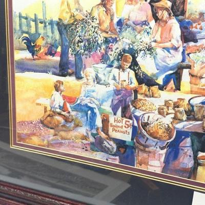 Jack Deloney Signed and Numbered Print "Boiled Peanuts" 385/850