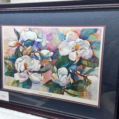 Jack Deloney Signed and Numbered Print "Magnolia Blossoms" 32/1500