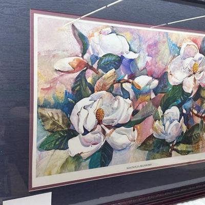 Jack Deloney Signed and Numbered Print "Magnolia Blossoms" 32/1500