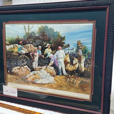Jack Deloney Signed and Numbered Print "Weighin In" 884/950