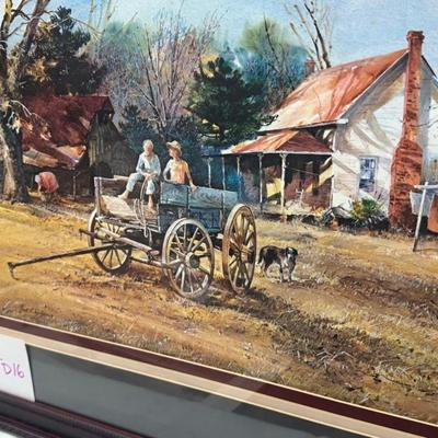 Jack Deloney Signed and Numbered Print "Indian Summer" 12/950