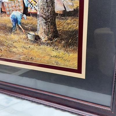 Jack Deloney Signed and Numbered Print "Indian Summer" 12/950