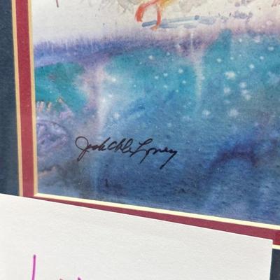 Jack Deloney Signed Print "Garden Party" Open Edition