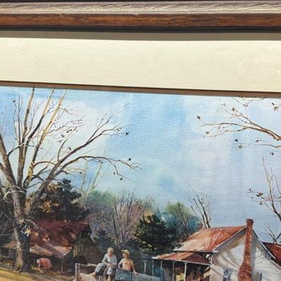 Jack Deloney Signed and Numbered Print "Indian Summer" 730/950