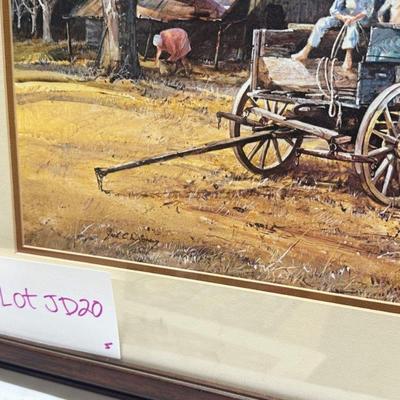 Jack Deloney Signed and Numbered Print "Indian Summer" 730/950