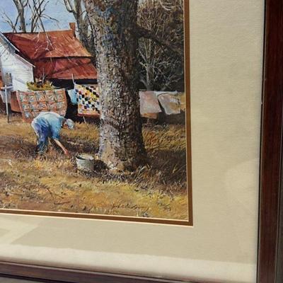Jack Deloney Signed and Numbered Print "Indian Summer" 730/950