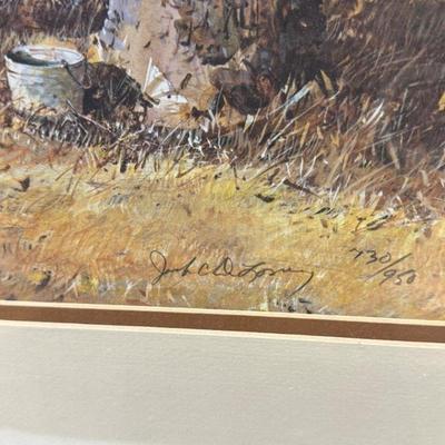 Jack Deloney Signed and Numbered Print "Indian Summer" 730/950