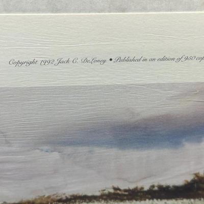 Jack Deloney Signed and Numbered Print "Hedgeroe Cotton" 671/950