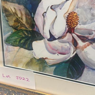 Jack Deloney Signed and Numbered Print "Magnolia Blossoms" 579/1500