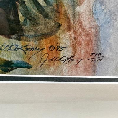 Jack Deloney Signed and Numbered Print "Magnolia Blossoms" 579/1500