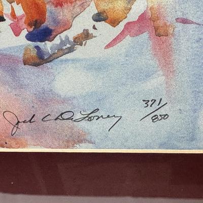 Jack Deloney Signed and Numbered Print "Boiled Peanuts" 371/850
