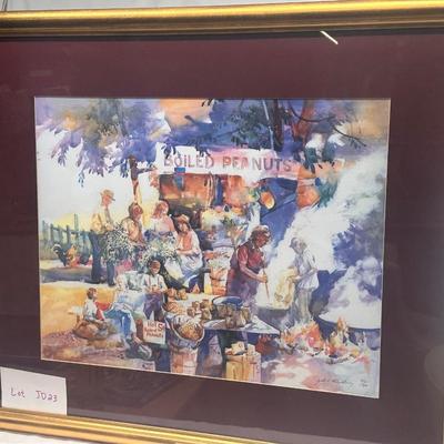 Jack Deloney Signed and Numbered Print "Boiled Peanuts" 371/850