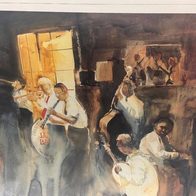 Jack Deloney Signed and Numbered Print "Downtown Strutters Ball '90" 52/300