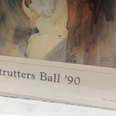 Jack Deloney Signed and Numbered Print "Downtown Strutters Ball '90" 52/300