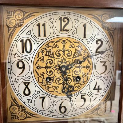 Vintage Mahogany Colonia Grandmother Clock