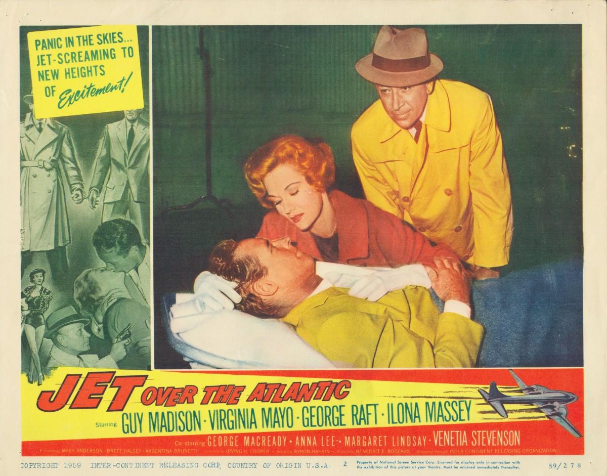 Jet Over the Atlantic 1959 original vintage lobby card | EstateSales.org