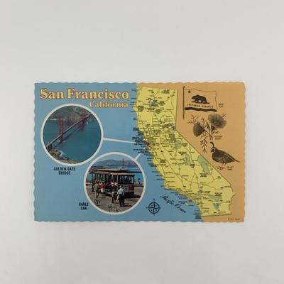 San Francisco vintage post card