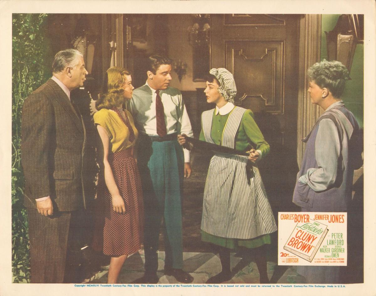 Cluny Brown 1946 Original Vintage Lobby Card Estatesales Org Cluny Brown 1946 Original Vintage Lobby Card Estatesales Org