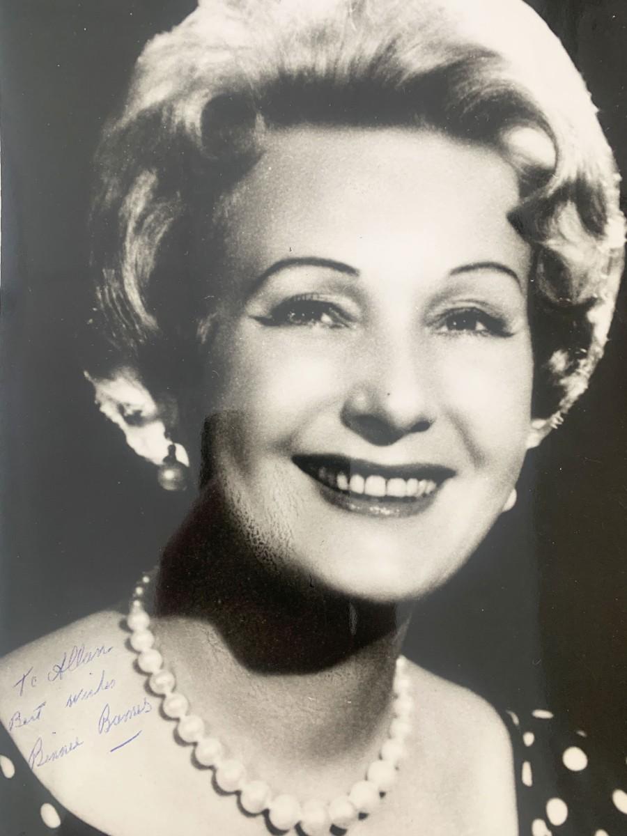 Binnie Barnes signed photo | EstateSales.org
