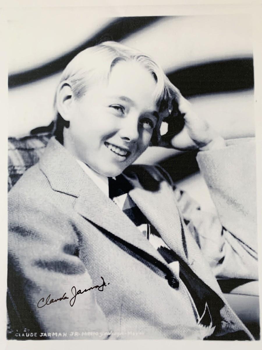 Claude Jarman Jr. signed photo | EstateSales.org