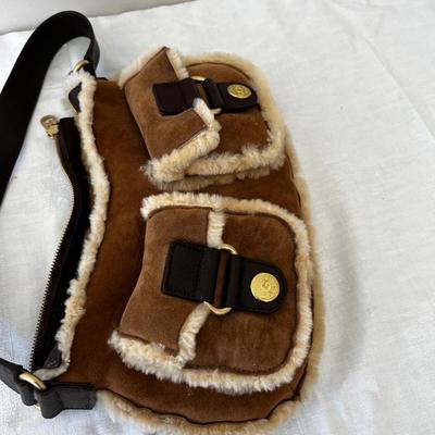 UGG Purse, Vintage Authentic from Australia Suede and Shearlings