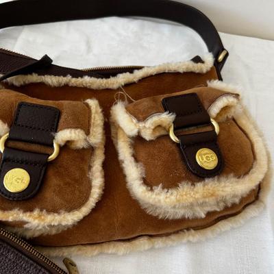 UGG Purse, Vintage Authentic from Australia Suede and Shearlings
