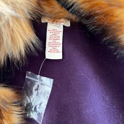 SUNDANCE Vest and D Harrison & Co. Purse (FUR) 